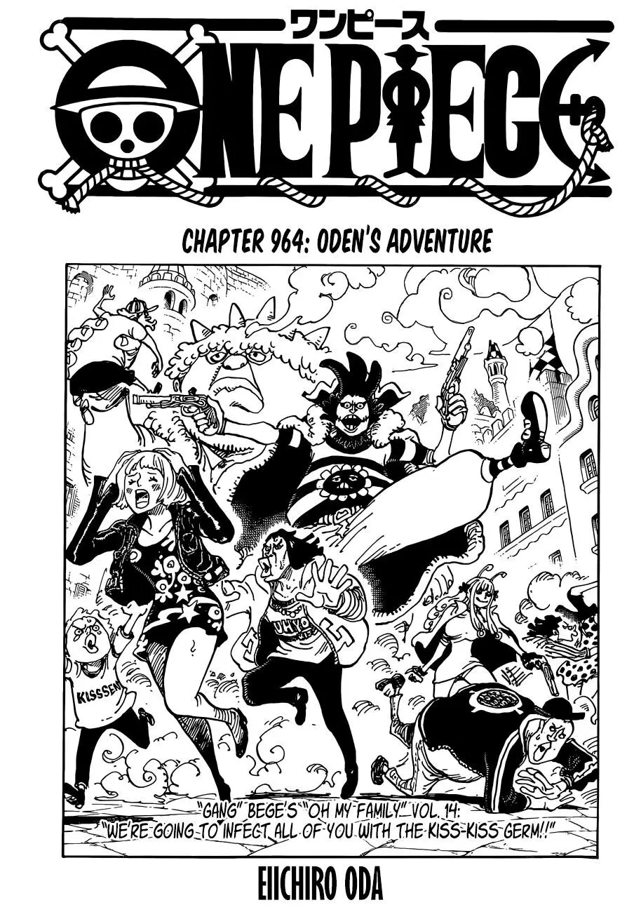 One Piece chương 964, trang 1