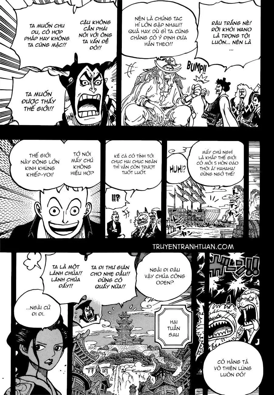 One Piece chương 964, trang 3