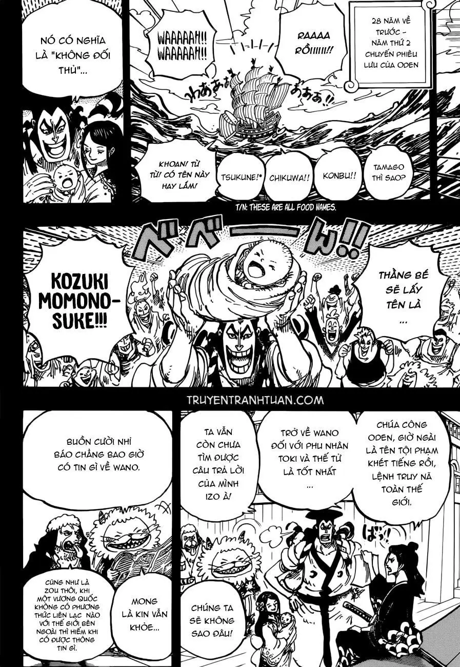 One Piece chương 965, trang 4
