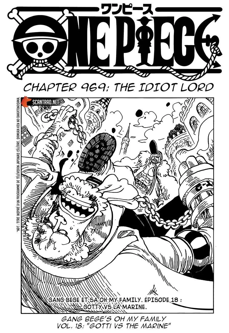 One Piece chương 969, trang 1