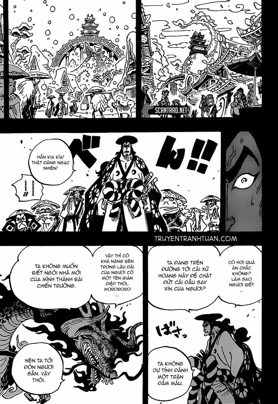 One Piece chương 970, trang 3