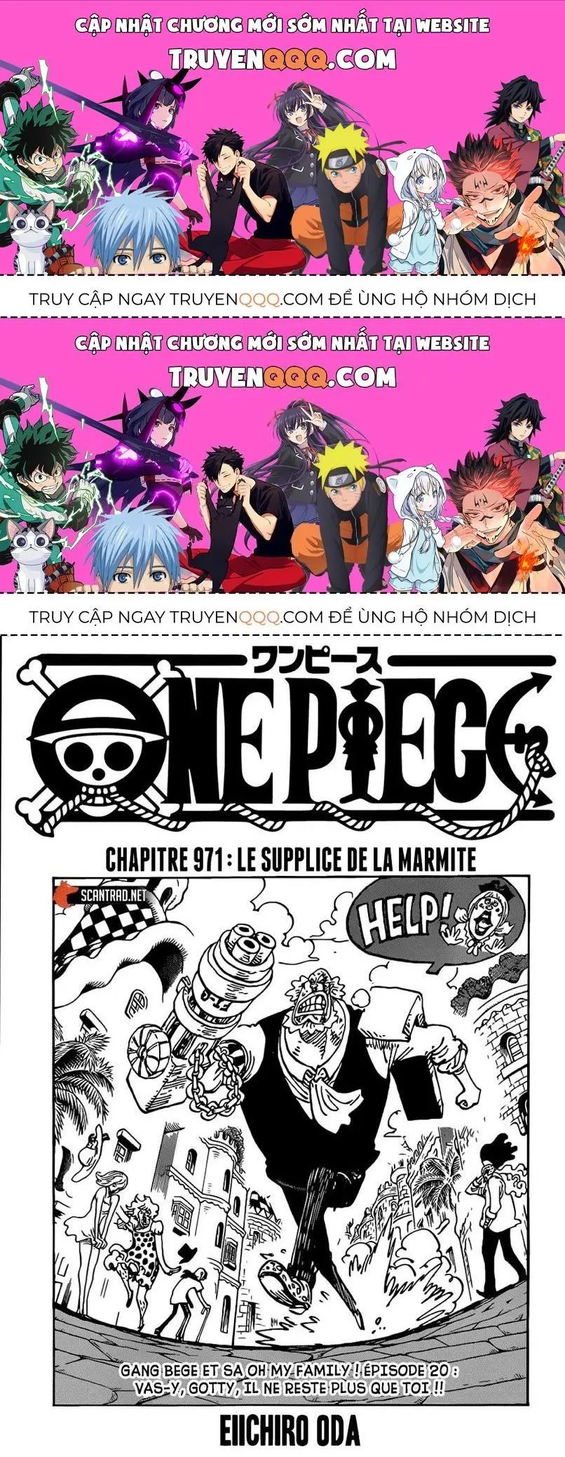 One Piece chương 971.4, trang 1