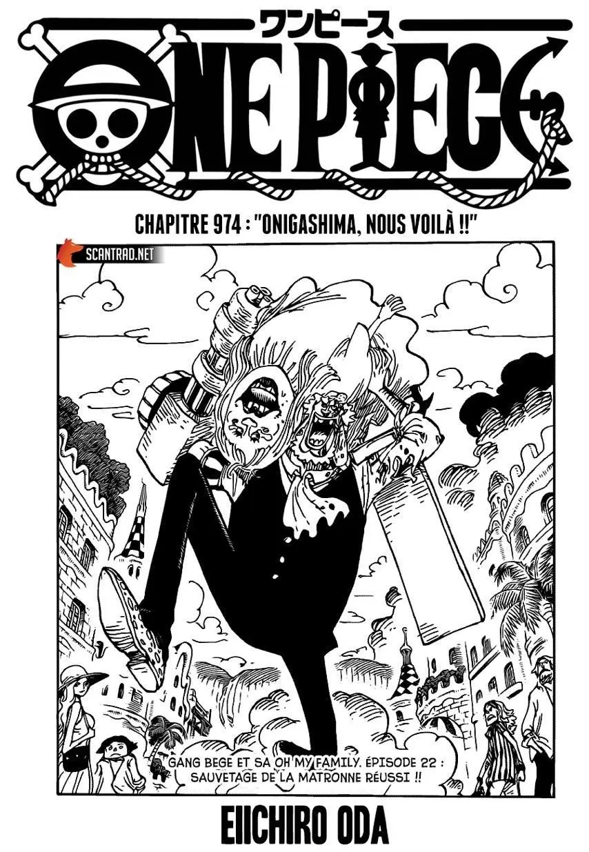One Piece chương 974, trang 1