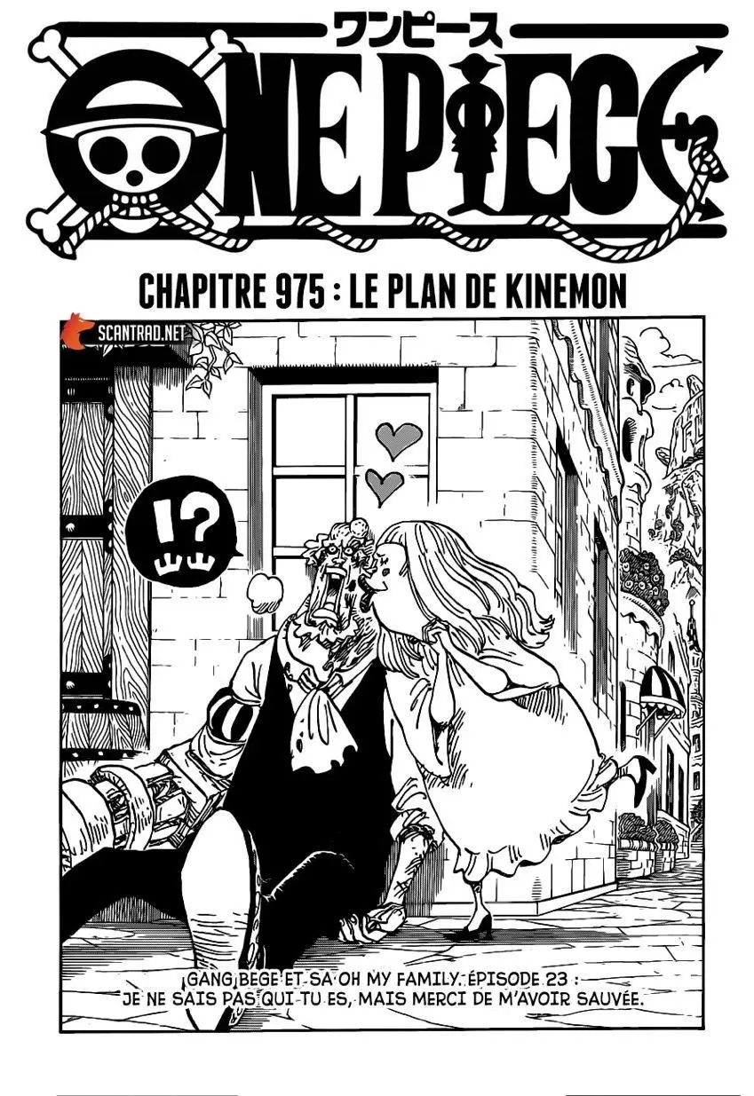 One Piece chương 975, trang 1