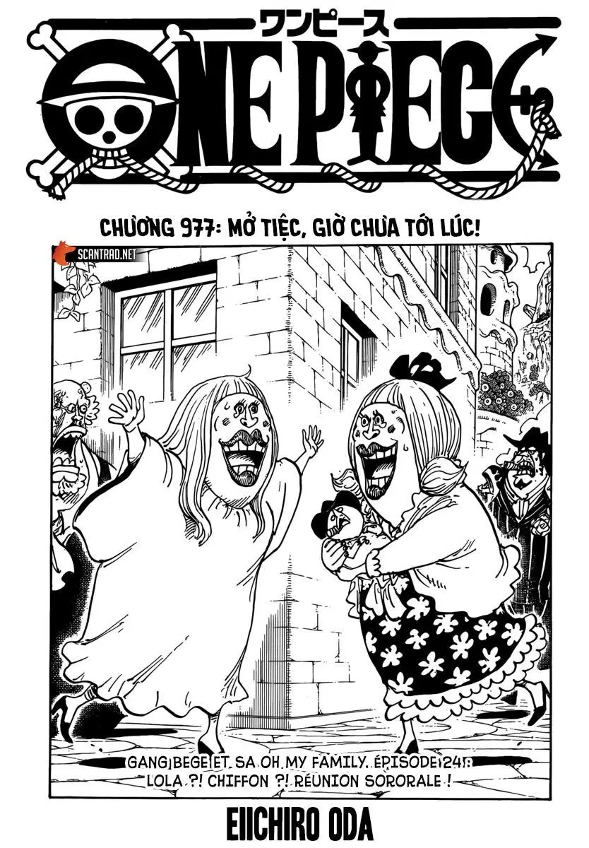 One Piece chương 977, trang 1
