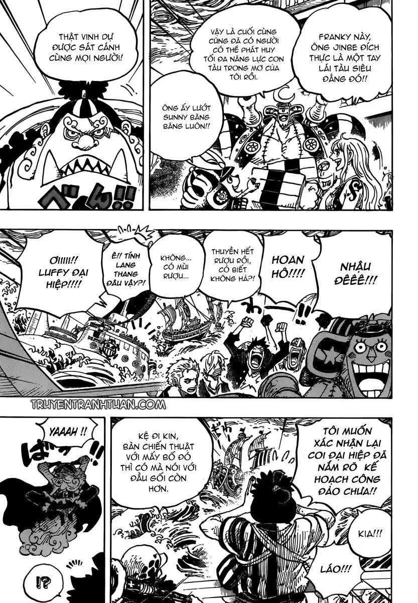 One Piece chương 977, trang 3