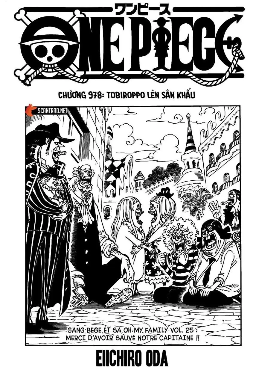 One Piece chương 978, trang 1