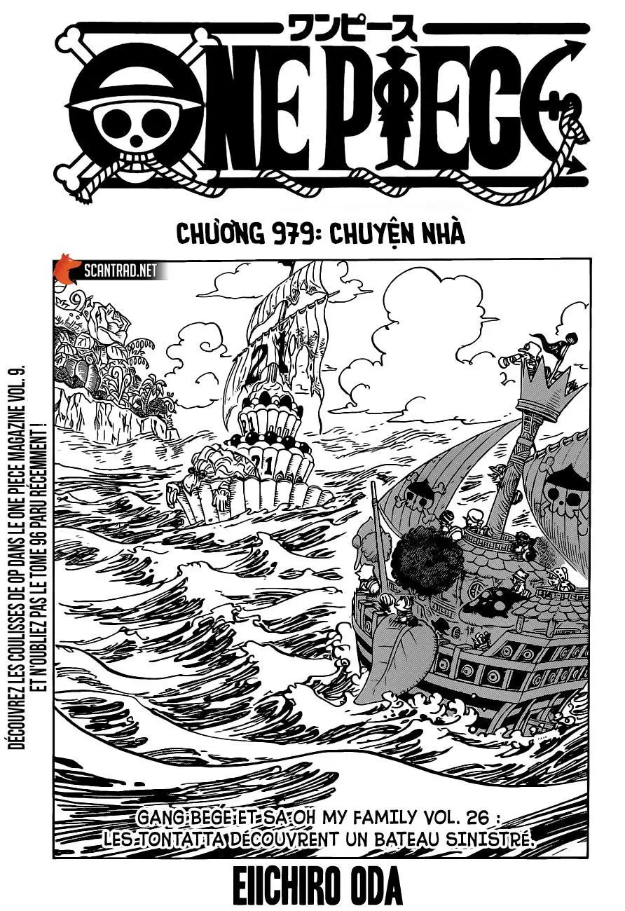 One Piece chương 979, trang 1