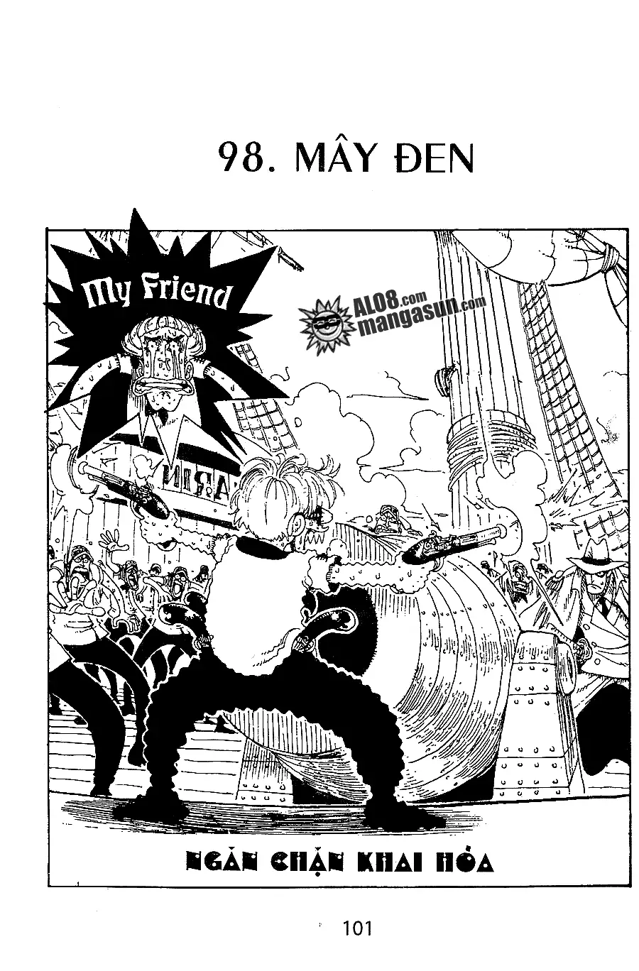One Piece chương 98, trang 1