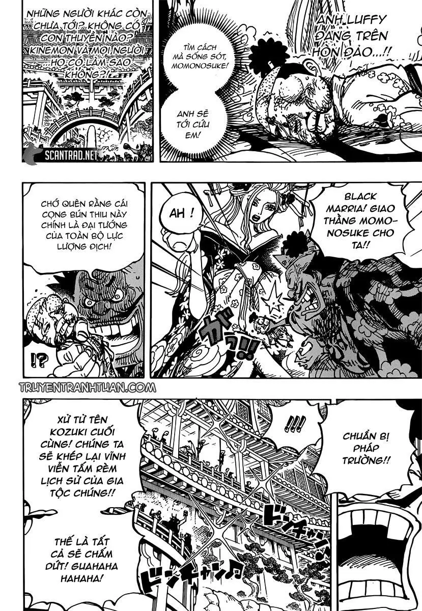 One Piece chương 982, trang 8