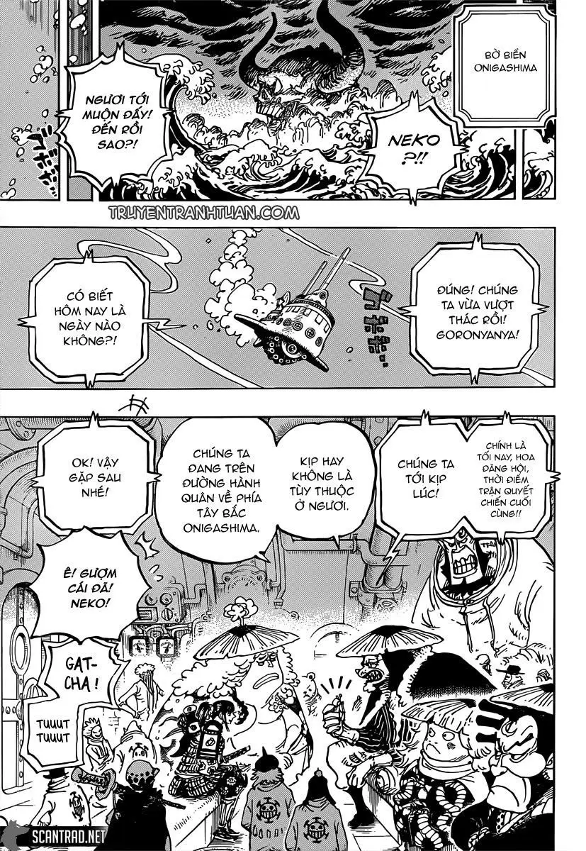 One Piece chương 982, trang 9
