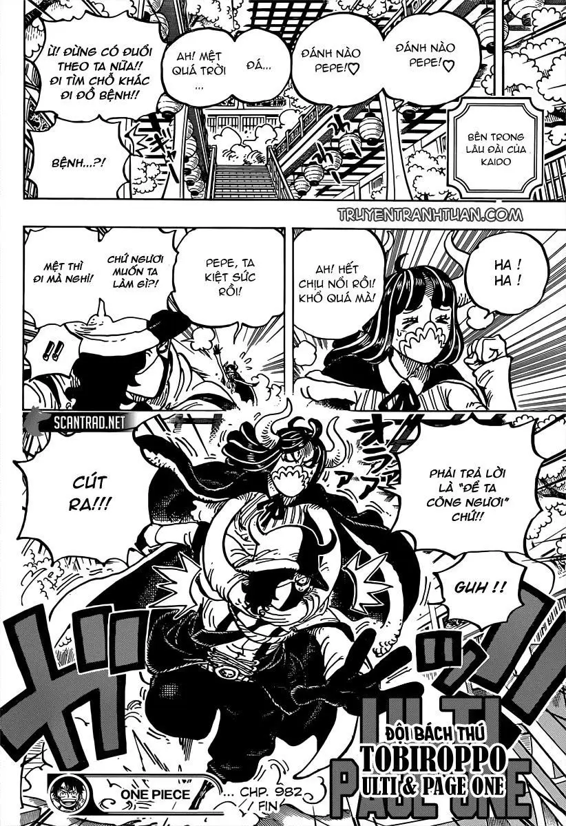 One Piece chương 982, trang 16