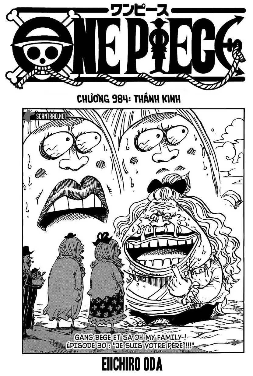 One Piece chương 984, trang 1