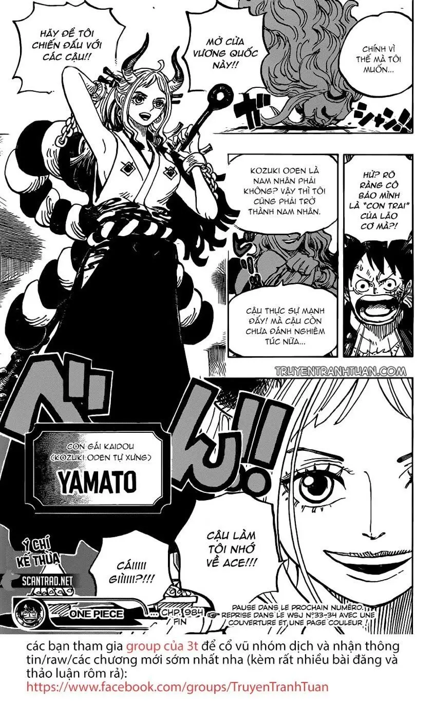 One Piece chương 984, trang 14