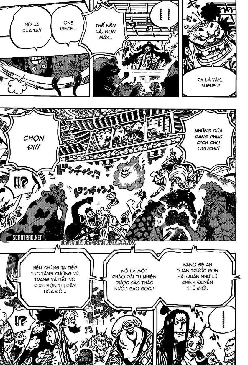 One Piece chương 985, trang 13
