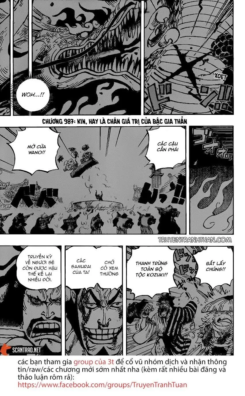 One Piece chương 987, trang 3