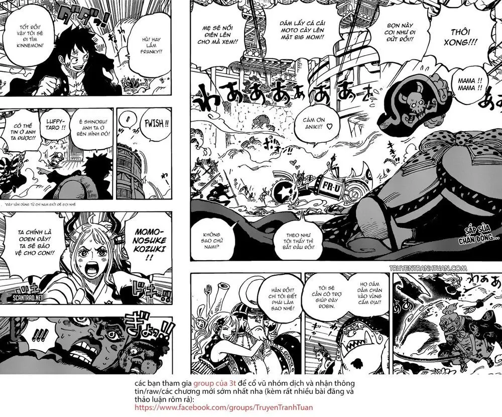 One Piece chương 989, trang 2