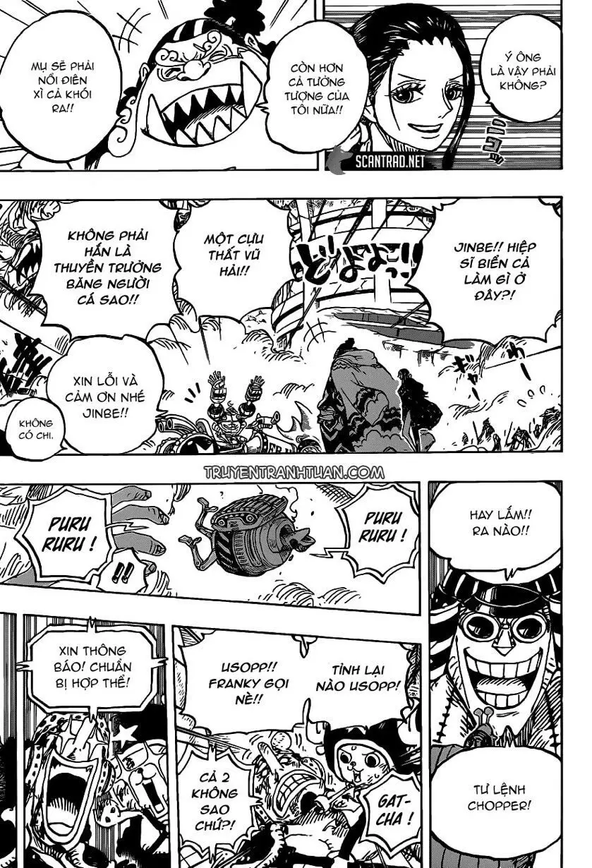 One Piece chương 989, trang 9