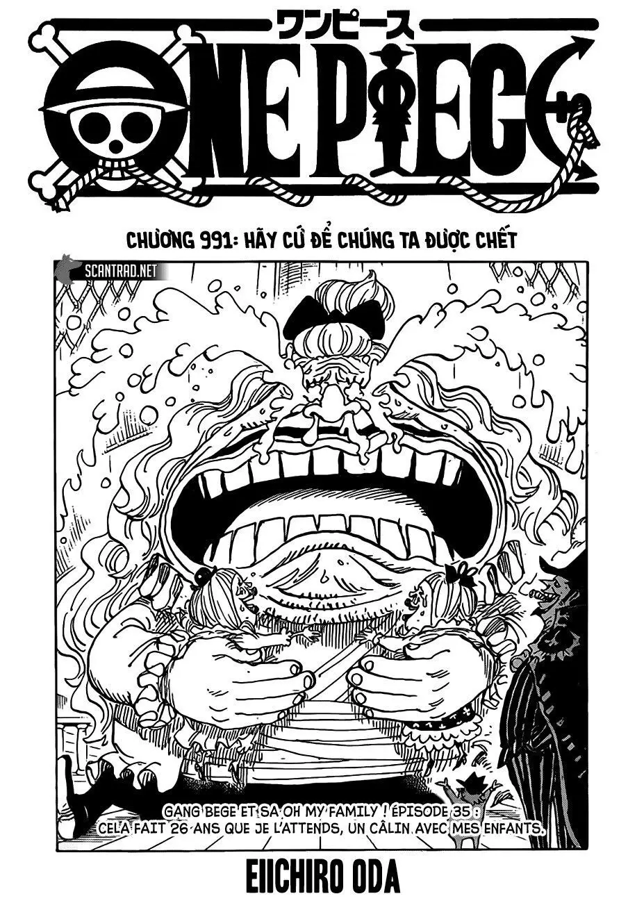 One Piece chương 991, trang 1