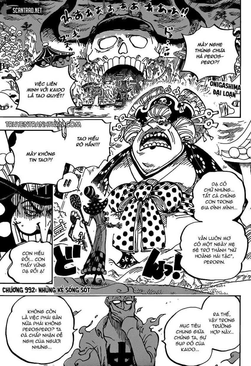 One Piece chương 992, trang 3