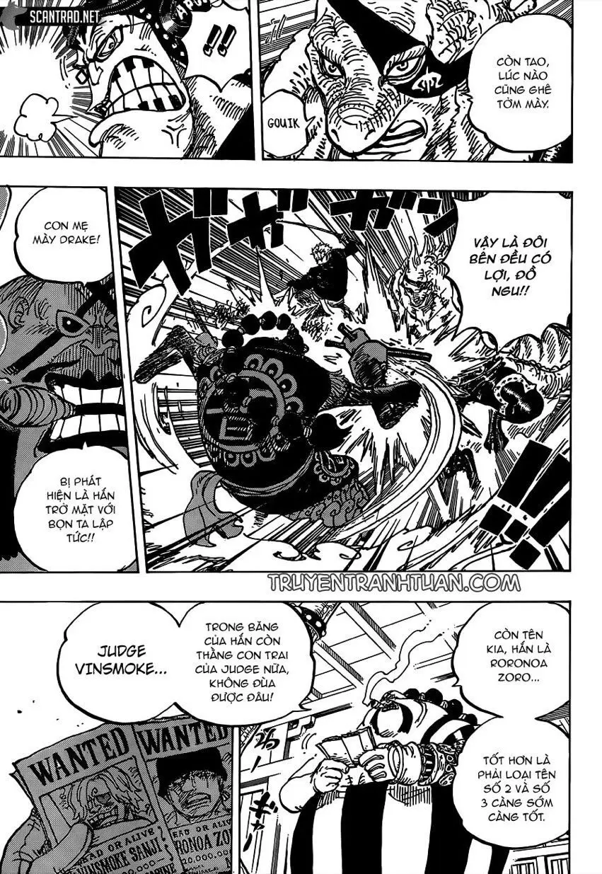 One Piece chương 995, trang 10